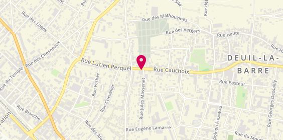 Plan de Marbrerie Cheminee Regis, 85 Rue Cauchoix, 95170 Deuil-la-Barre
