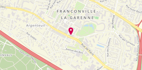 Plan de Pfg- Services Funeraires, 88 Rue du Général Leclerc, 95130 Franconville