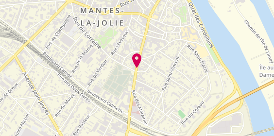 Plan de Etablissement Descaves, 65 Rue Prte Aux Saints, 78200 Mantes-la-Jolie