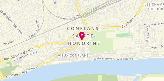 Plan de Roc-Eclerc, 64 Rue Maurice Berteaux, 78700 Conflans-Sainte-Honorine