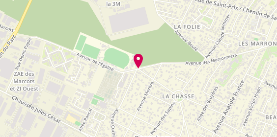 Plan de Marbrerie Girard, 20 Avenue Louis Bousquet, 95250 Beauchamp