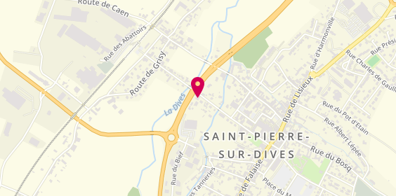 Plan de Pf Marbrerie Dumont, 28 Boulevard Collas, 14170 Saint-Pierre-en-Auge