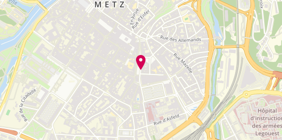 Plan de Pfg-Services Funéraires, 42 Place Saint Louis, 57000 Metz