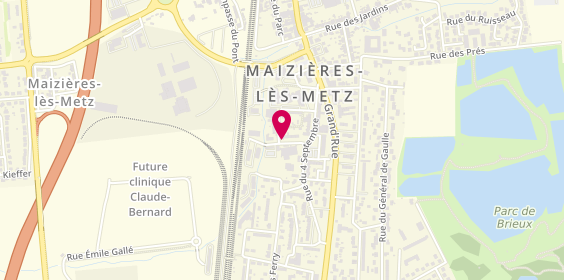 Plan de Maison Funéraire de Maizieres-Les-Metz, Rue Baron H de Bonnegarde, 57280 Maizières-lès-Metz