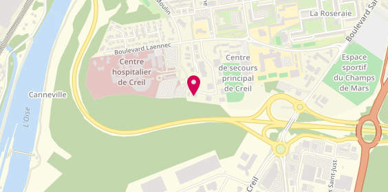 Plan de Rawda Pompes Funebres Musulmanes, Face à l'Hôpital
373 Rue du Bois des Cerisiers, 60100 Creil
