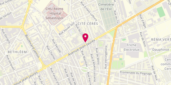 Plan de Péchenard, 201 avenue Jean Jaurès, 51100 Reims