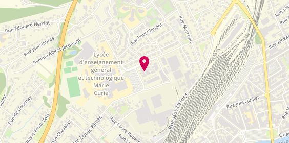 Plan de Roc'Eclerc, 45 Boulevard Pierre de Coubertin, 60180 Nogent-sur-Oise