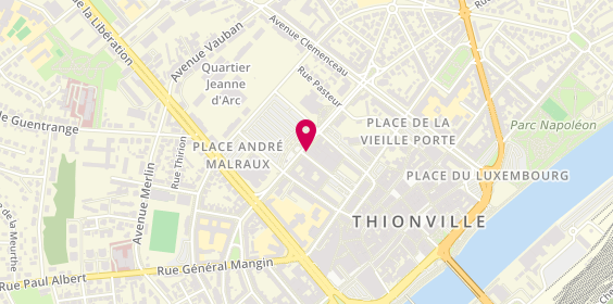 Plan de Pfg-Pompes Funebres Generales, 65 Boulevard Foch, 57100 Thionville