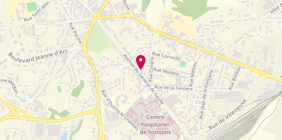 Plan de Roc Eclerc, 35 Bis avenue du Général de Gaulle, 02200 Soissons