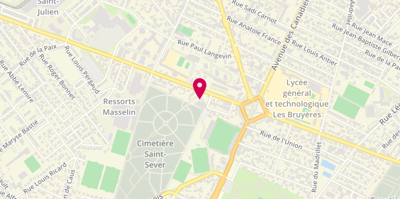 Plan de Pompes Funèbres de Normandie, 13 Boulevard Stanislas Girardin, 76140 Le Petit-Quevilly
