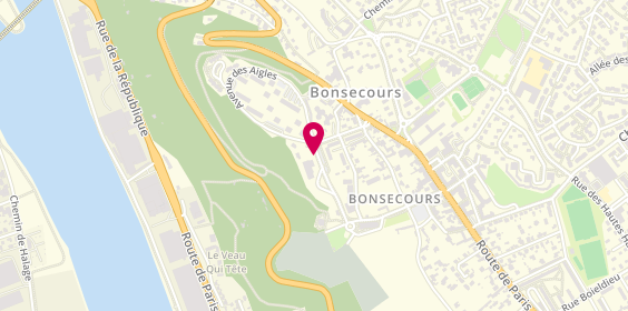 Plan de Marbrerie Beaucourt, 2 Avenue Numa Servin, 76240 Bonsecours