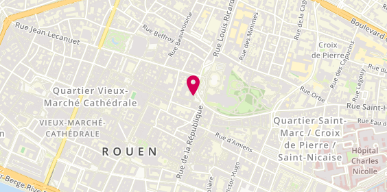 Plan de Bio Funéraire, 15 Place du General de Gaulle, 76000 Rouen