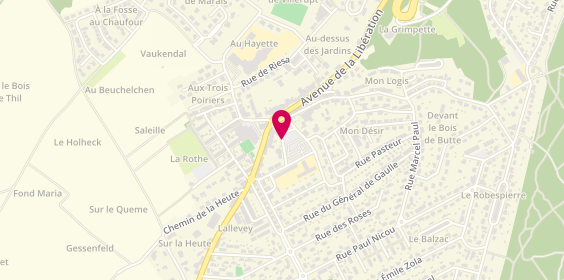 Plan de Pf et Marbrerie, Place Joliot Curie, 54190 Villerupt