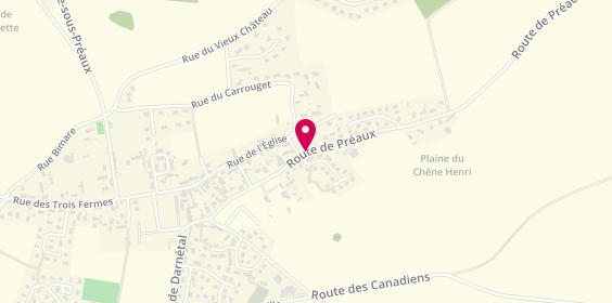 Plan de Anthony Poixblanc Thanatopracteur, 403 Route Préaux, 76160 Roncherolles-sur-le-Vivier