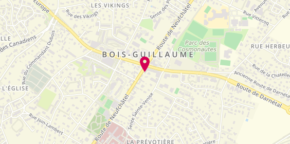 Plan de Pompes funèbres PFG BOIS-GUILLAUME, 3234 Route de Neufchâtel, 76230 Bois-Guillaume