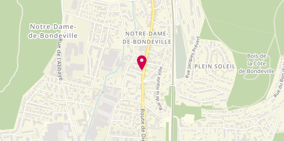 Plan de Perazzi Gallier Marbrerie, 37-39 Route de Dieppe, 76960 Notre-Dame-de-Bondeville