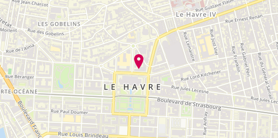 Plan de Roc Eclerc Vautier, 29 avenue du Général Leclerc, 76600 Le Havre
