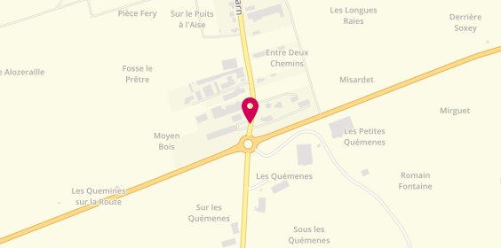 Plan de Etablissement Alain Pagny, 69 Rue du Bearn, 54400 Cosnes-et-Romain