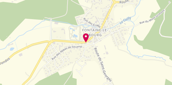 Plan de Service Pompes Funebres, Rue Delamare Deboutteville, 76690 Fontaine-le-Bourg