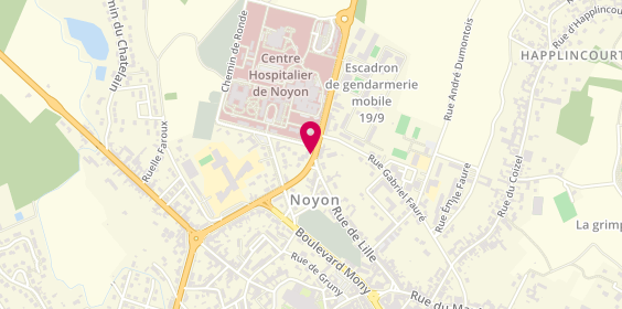Plan de Choix Funeraire, 35 avenue de la Libération, 60400 Noyon