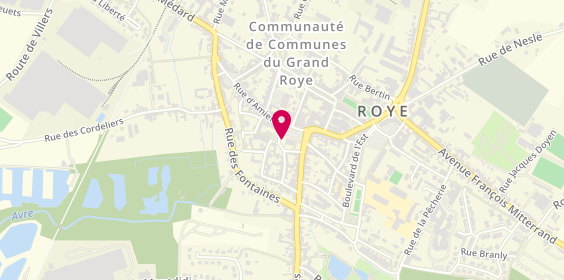 Plan de Ghislain Grenier, 3 Route de Saint Mard Zone Industrielle Ouest, 80700 Roye