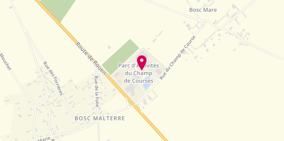 Plan de Marbrerie Thaburet, Zone Artisanale Champ de Courses, 76560 Doudeville