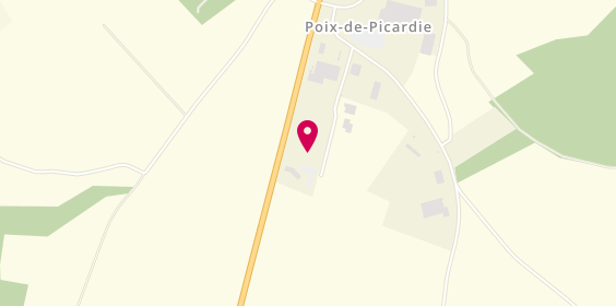 Plan de Pompes funèbres Lefebvre et Fils à Poix de Picardie, Zone Artisanale , la Hayette, Rue de Séhu, 80290 Poix-de-Picardie