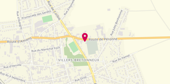 Plan de Etablissements Timmerman, 6 Rue de Péronne, 80800 Villers-Bretonneux
