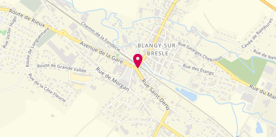 Plan de Csb Funeraire, 3 Rue Saint-Denis, 76340 Blangy-sur-Bresle