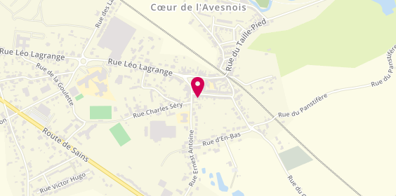 Plan de BOUTILLIER Jean-Pierre, 12 Rue du Chanoine Carlier, 59440 Avesnelles