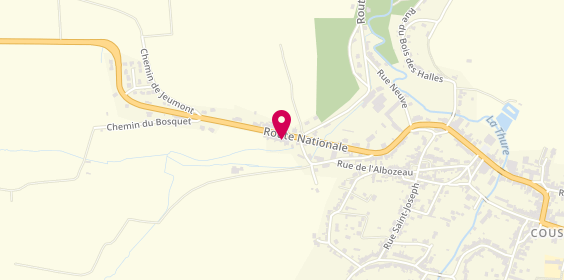 Plan de FARINEAU Jacques, 37 N Route Nationale, 59149 Cousolre