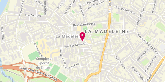 Plan de Pompes Funebres Assistance Conseil Prevo, 67 Rue du Président Georges Pompidou, 59110 La Madeleine