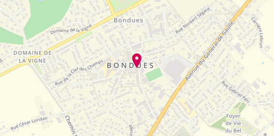 Plan de Pompes Funèbres Odoux, 5 Rue Bosquiel, 59910 Bondues