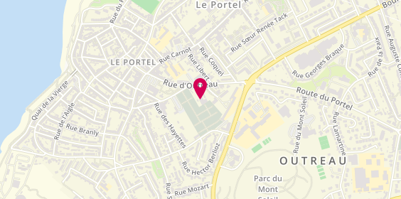 Plan de SARL Bette - Pompes Funebres et Marbrerie, 8 Bis Rue d'Outreau, 62480 Le Portel