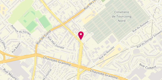Plan de Allard et Hoste, 153 Rue du Pont de Neuville, 59200 Tourcoing
