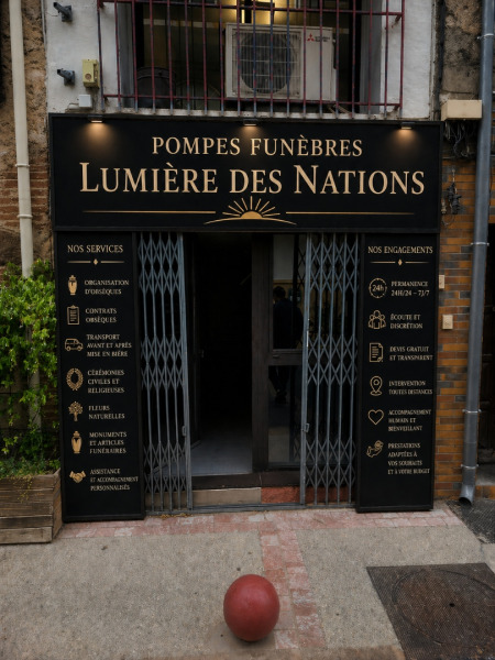 Pompes funebres lumiere des nations - 66540 Baho