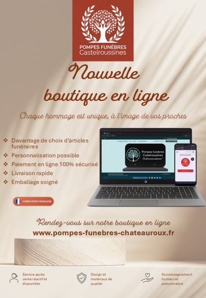 Pompes funèbres Castelroussines - 36000 Châteauroux